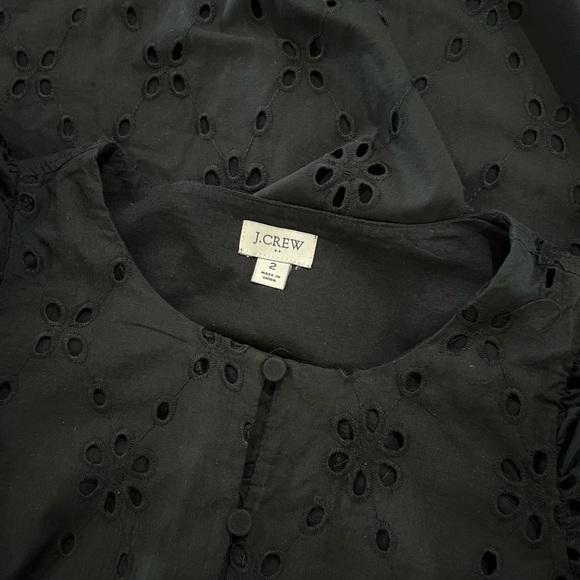 Black Smocked Ruffled Midi Sundress - Picture 16 of 16